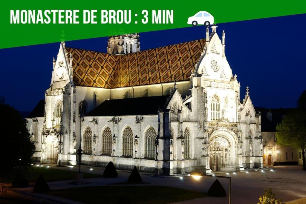 Spacieux - Proche-Gare - Parking Bourg-en-Bresse Exterior foto